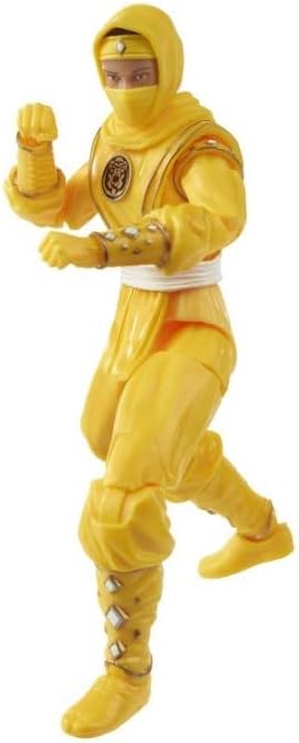 Power Rangers Mighty Morphin Lightning Collection Ninja Rangers Collection Red Pink Yellow Blue Black White (Yellow Ninja Ranger)