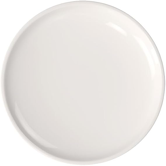 Villeroy & Boch Artesano Original Collection Dinner Plate, Premium Porcelain, Made in Germany, 10.5 in Diameter, Rich, Creamy White