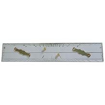 Nautical Parallel Ruler Marine Navigation GPSPlotter Parallel Ruler NauticalNavigation Parallel Ruler for Boat Sea Chart Measuring Divider
