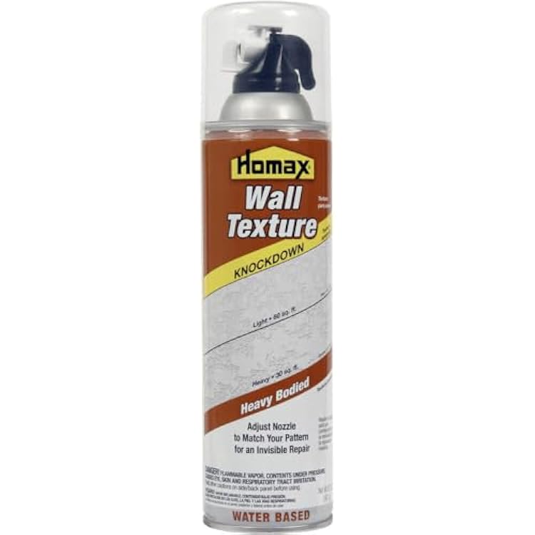 12 Pack Homax 4065 Aerosol Knockdown Spray Wall Texture Water-Based - 20oz