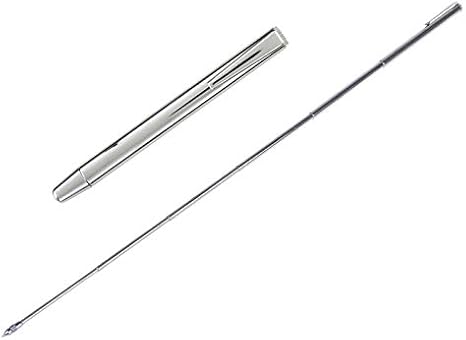 Pocket Pointer with Clip Extends to 50cm Length Hand Pointer Extendable Telescopic Retractable Pointer Handheld Presenter Classroom Whiteboard Pointer