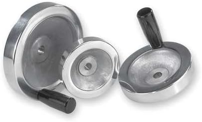Hand Wheel,1/2"",Aluminum -6 pack