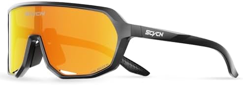 SCVCN Cycling Glasses Men Women Sports Sunglasses UV400 Protection for Cycling Running mtb S63