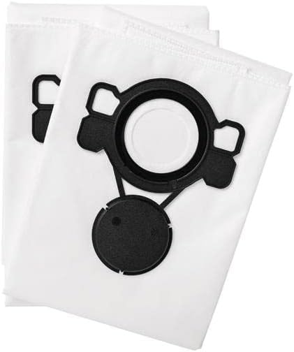 Nilfisk ATTIX 33/44 Non-Woven Filter Bags, Suitable for Nilfisk ATTIX Devices, Replacement Part for Vacuum Cleaners, 107419593, Pack of 5