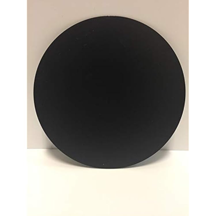 SIBE-R-Plastic Supply Black Polystyrene Circle 0.030 Thick - Pick Your Diameter 11 Inch 3 Pack