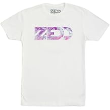 Zedd Marbled Logo White Tee