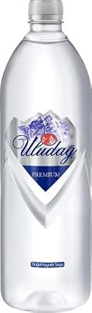 Uludağ Premium Su, 1 Litre Pet Şişe, 12'li Paket