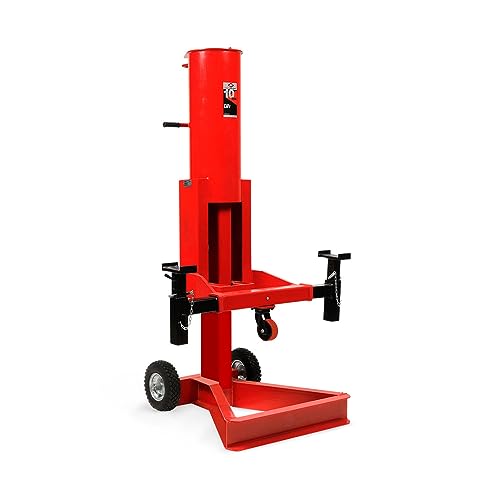 AFF Durable, Extra-Wide 10 Ton Air Jack Lift with Steel Saddles, 3598