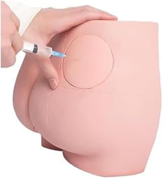 Buttock Injection Model Intramuscular Injection Training Model with Removable Skin Module and Rectal Module, for Correct Injection Technique and Depth