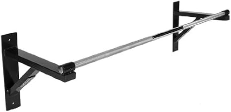 Bad Company BCA-61 Pull-Up Bar for Home Gym Wall Mounting Including Mounting Material