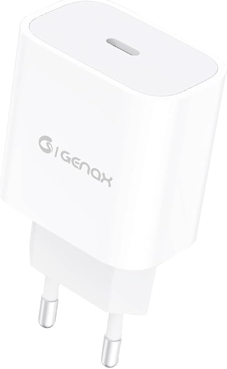 iPhone 13/13 Pro / 14/14 Pro ile uyumlu 25W Hızlı Şarj Adaptörü Beyaz, 010GNXB174