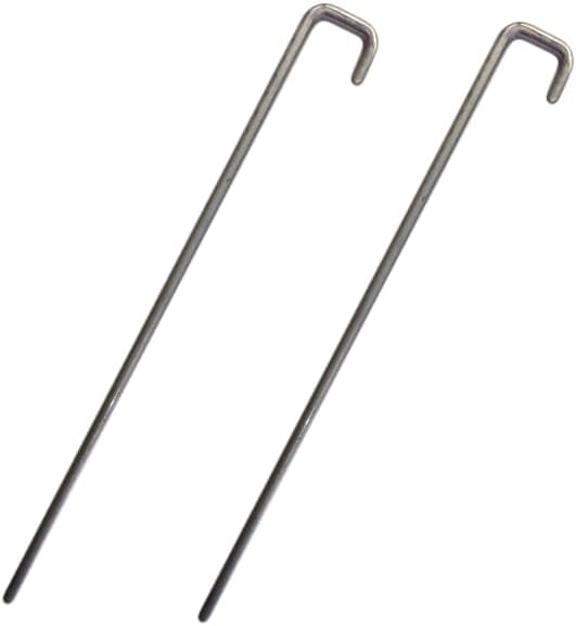 Generic Table Tennis Net J Pin Replacement, Fits Kettler Tables, Silver