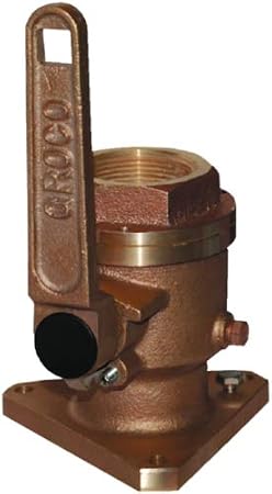 Flanged Full Flow Seacock 1 Bv-1000