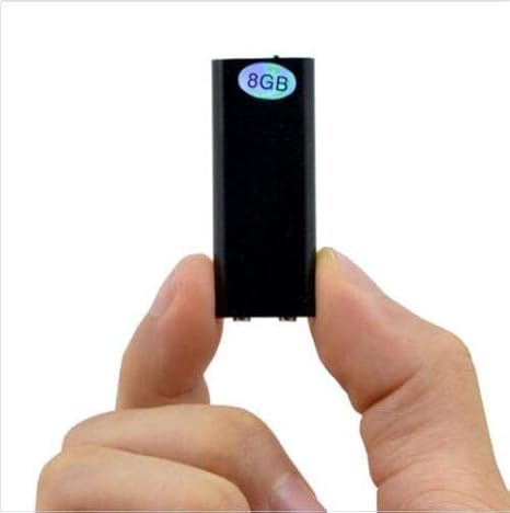 MONGIFI 8GB Ultra Thin Digital Voice Recorder - Super Sensitive Microphone & Mp3 Player