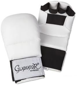 PROFORCE Gladiator Karate Sparring Gloves - White - Large