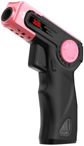 LIGHTERUSA Yocan Red Series Rush Windproof Torch Lighter, Pink
