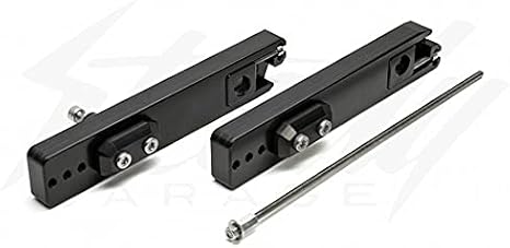 Engineering Adjustable Stretch Extension Blocks Kymco Spade 150cc - Silver