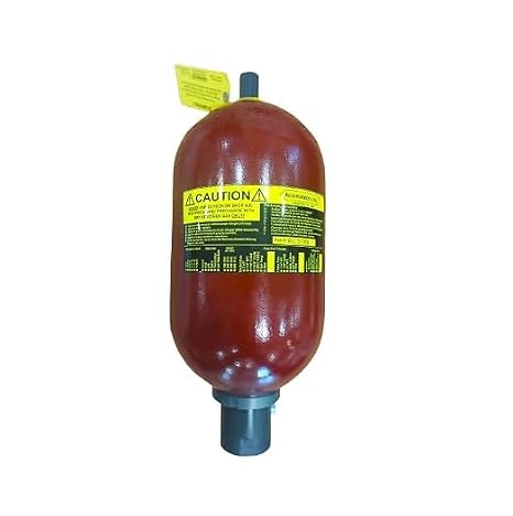 Hydraulic Bladder Accumulator, 5 Gallon, 3,000 PSI, 2 in NPT, A53100 (3K PSI 1-7/8 in SAE Buna)