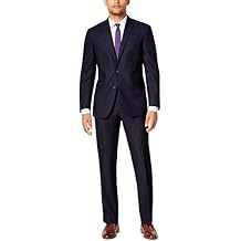 Kenneth Cole Men's Performance Fabric Slim Fit Suit