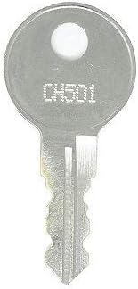 EasyKeys Bauer CH503 Replacement Key [DOUBLE SIDED]: 2 Keys