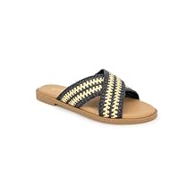 XOXO Women's Melly Flat Sandal