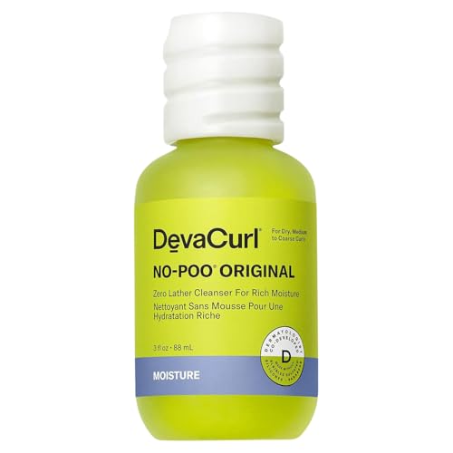 DevaCurl No-Poo Original Non-Lathering Cleanser for Rich Moisture | Non-Stripping | Hydrates Curls | All Curl Types
