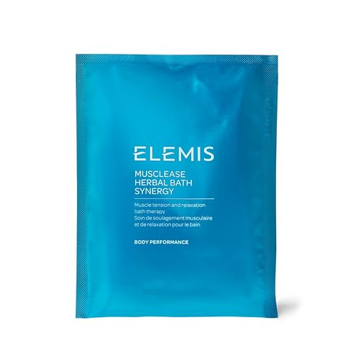 ELEMIS Musclease Herbal Bath Synergy 10 Pack, Muscle Relief Therapy Soak To Ease Tension & Promote Recovery