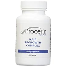 Tablets - Male Hair Growth Supplement -3 Month Supply (3 bottles - 90 tablets each)