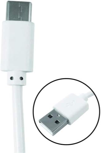 Zenith PM1006UCW USB C to USB A Cable, 6-feet, White