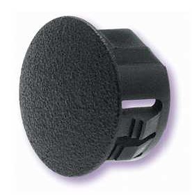 Heyco 2503 DD-750-625 Black Double D Hole Plug (Package of 250)