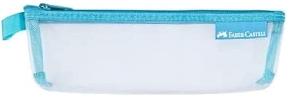 Faber-Castell Mesh Dosya Küçük Boy Kalemlik, Mavi