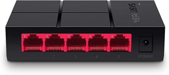 Mercusys MS105G, 5-Port 10/100/1,000 Mbps Masaüstü Switch