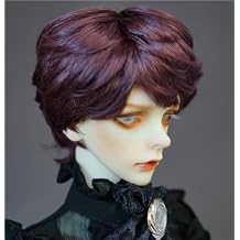 1/3 1/4 1/6 BJD Dolls Wig Doll Hair Short Hair for Male Movable Doll Action Figure,Jointed Doll DIY Toys(1/4)
