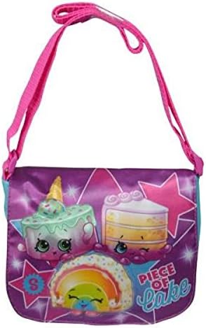 Shopkins Crossbody Plush Bag Book Backpack