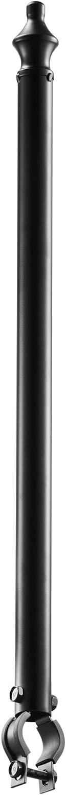 VEVOR Chain Link Fence Extensions, 9 Packs 27.4" Extension Height, Galvanized Post Extender for 1.3" to 1.5" Top of Fence, U Bracket, Barbed Wire Extend Arm for Privacy, Prevent Dogs Jumping Out