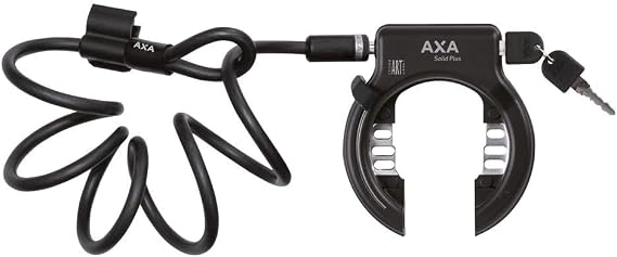 Axa Solid Plus Frame lock Black One Size