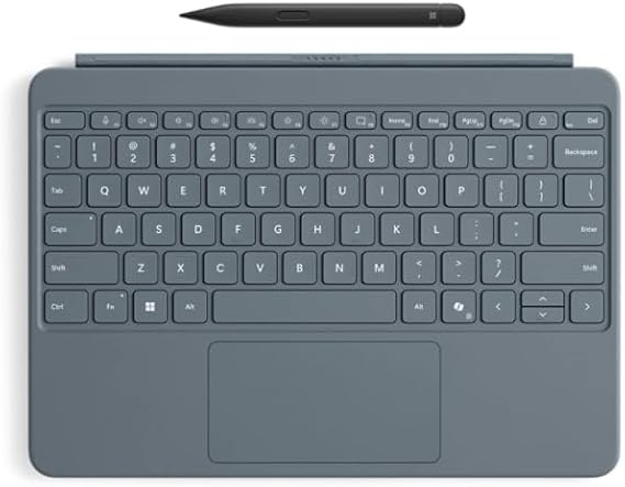 Microsoft Surface Pro 12 Inch Keyboard with Slim Pen | Compatible with Surface Pro (1st Edition) | Ocean