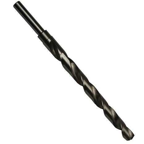 Drill America 1" x 18" High Speed Steel Extra Long Drill Bit with 1/2" Shank, DWDDL Series