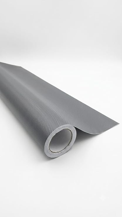 Temiz Pazar Koyu Gri Karbon Kaplama Folyosu 50 cm x 127 cm