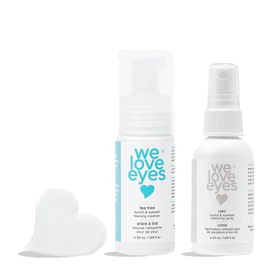 We Love Eyes - Ocular Allergies Cleansing System - comprehensive cleansing system for allergy prone eyes