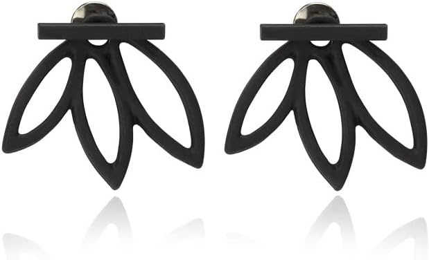 lotus stud yoga stud earrings For Womem