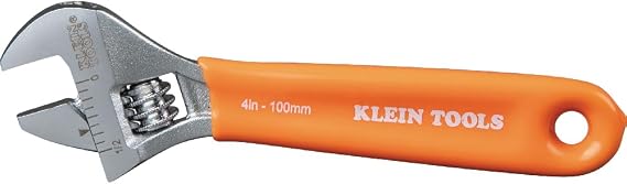 KLEIN TOOLS O5064 4-Inch Extra-Capacity Adjustable Wrench