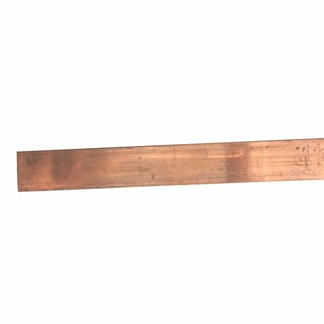 Pure Copper Sheet 1pc 99% Copper Strip T2 Cu Metal Copper Bar Plate 1.5mm x 10mm x 250mm