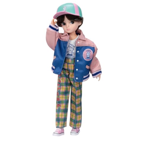 Takara Tomy Licca-chan Doll, Retro Rica, Sailors, Stadium Jun Fashion, Dress-Up, Pretend Play, Toy for Ages 3 and Up