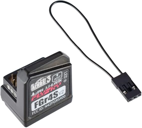 Flysky FGR4S V2 AFHDS 3 Bidirectional PWM PPM IBUS Output Receiver | For Flysky NB4 PL18 RC Transmitter