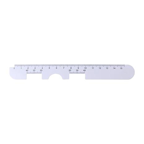 TopHomer TableRe Measure Optical Vernier PD Ruler Pupil Distance Meter Eye Ophthalmic Tool (1 PCS)