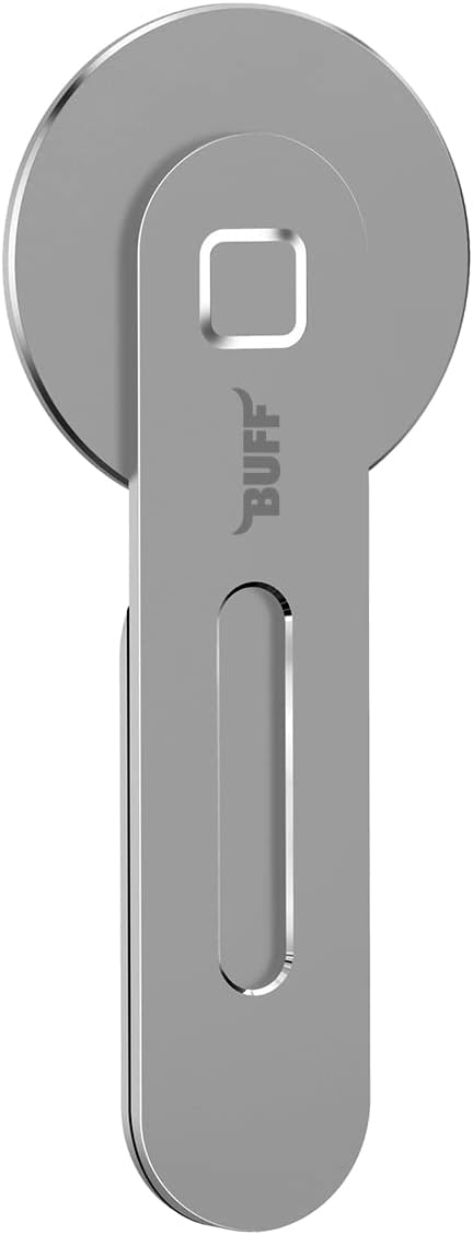 BUFF BL16 MagSafe Compatible Laptop Phone Holder Silver, Magnet Computer Screen Holder