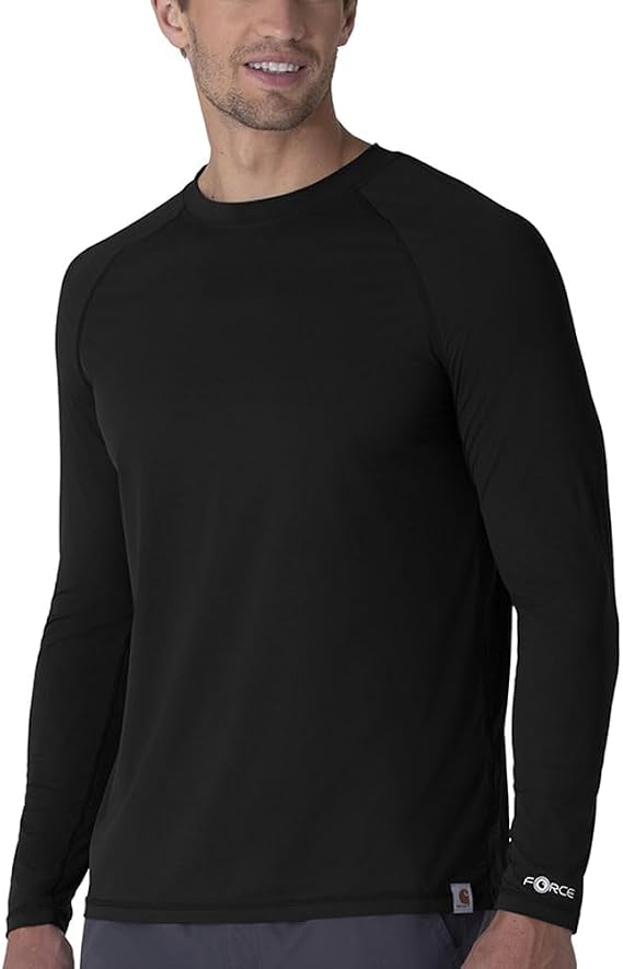 Carhartt Scrubs C32002 Force Modern-Fit Long Sleeve Tee