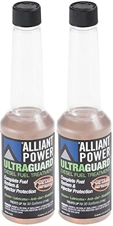 Alliant Power ULTRAGUARD Diesel Fuel Treatment - 2 Pack of 1/2 Pints # AP0500