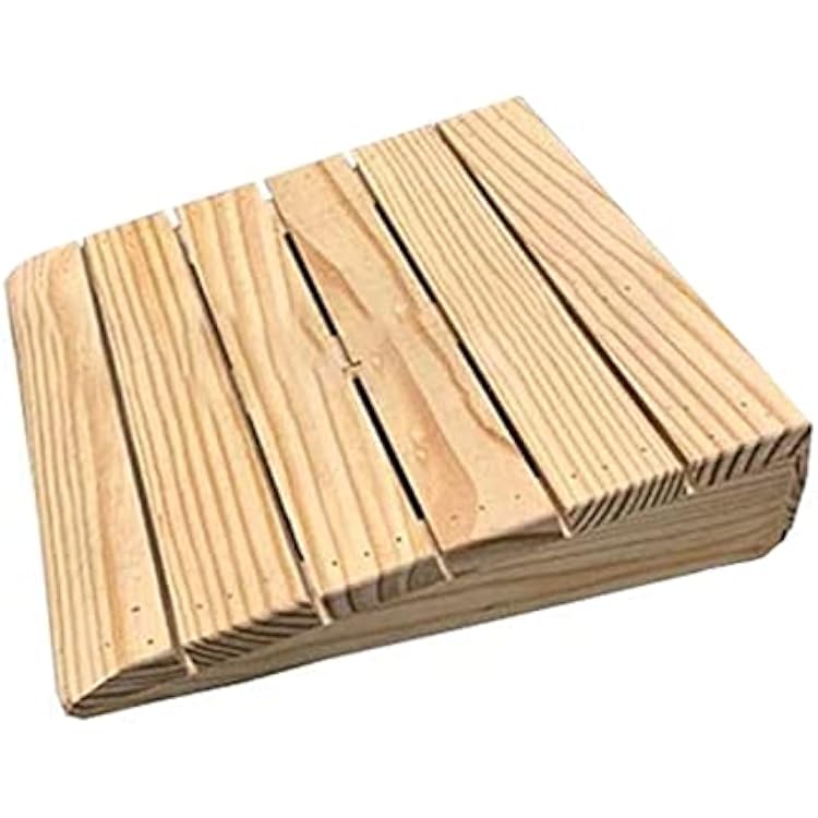 Wood Entry Ramp 3456 Inch Rise, Home Doorways Door Threshold Ramp for WheelchairsStairs, Non-Slip Curb Ramps Size : 38.83514cm